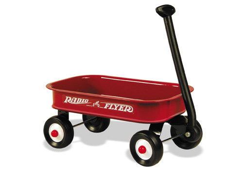 mini red flyer wagon