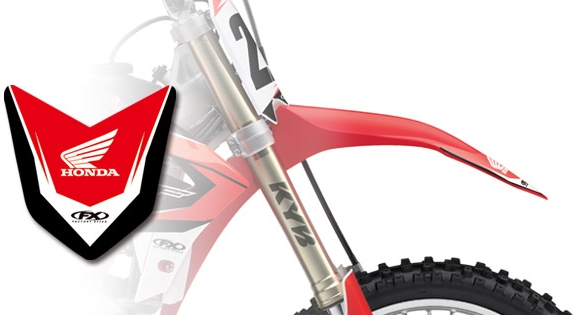 dirt bike front fender decals