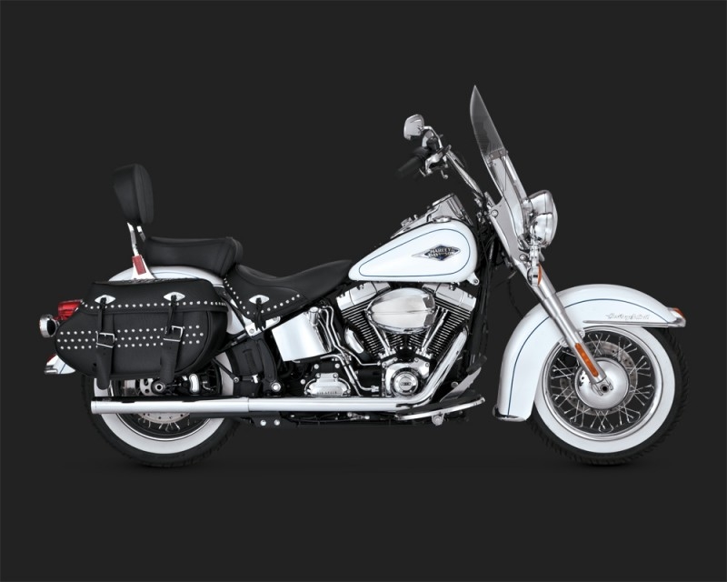 softail dual exhaust