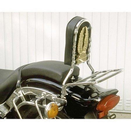 motorcycle sissy bar emblems