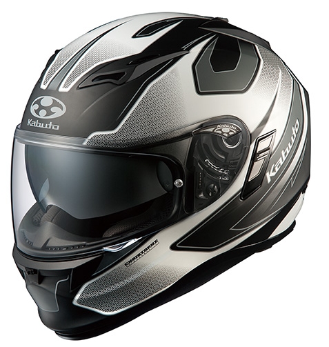 Ogk Kamui Ii Stinger Flat Black White Helmet W 527 P