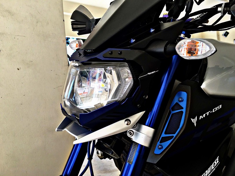 mt09 headlight cover