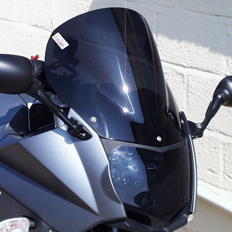 GPZ900/900R/750/750R Ninja Double Bubble Windscreen Windshield Black?Clear 