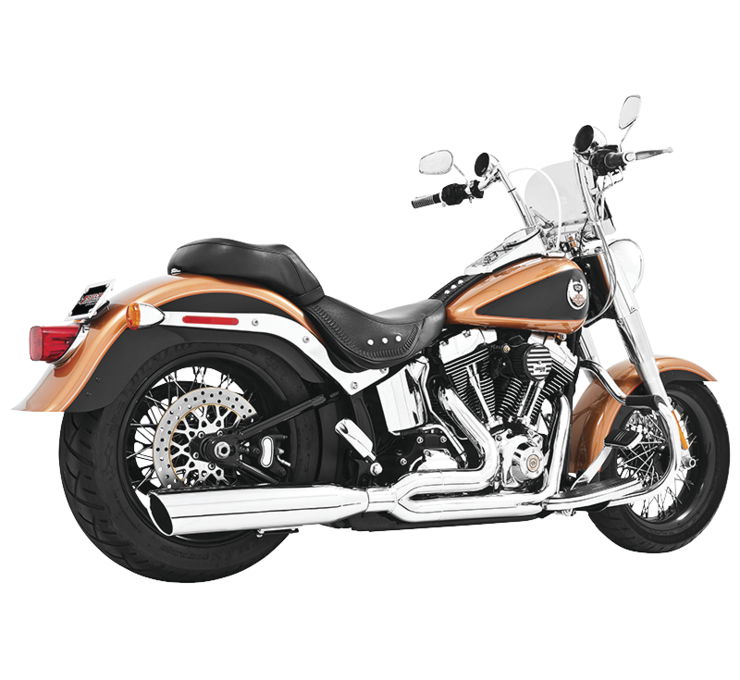 2 into 1 exhaust softail