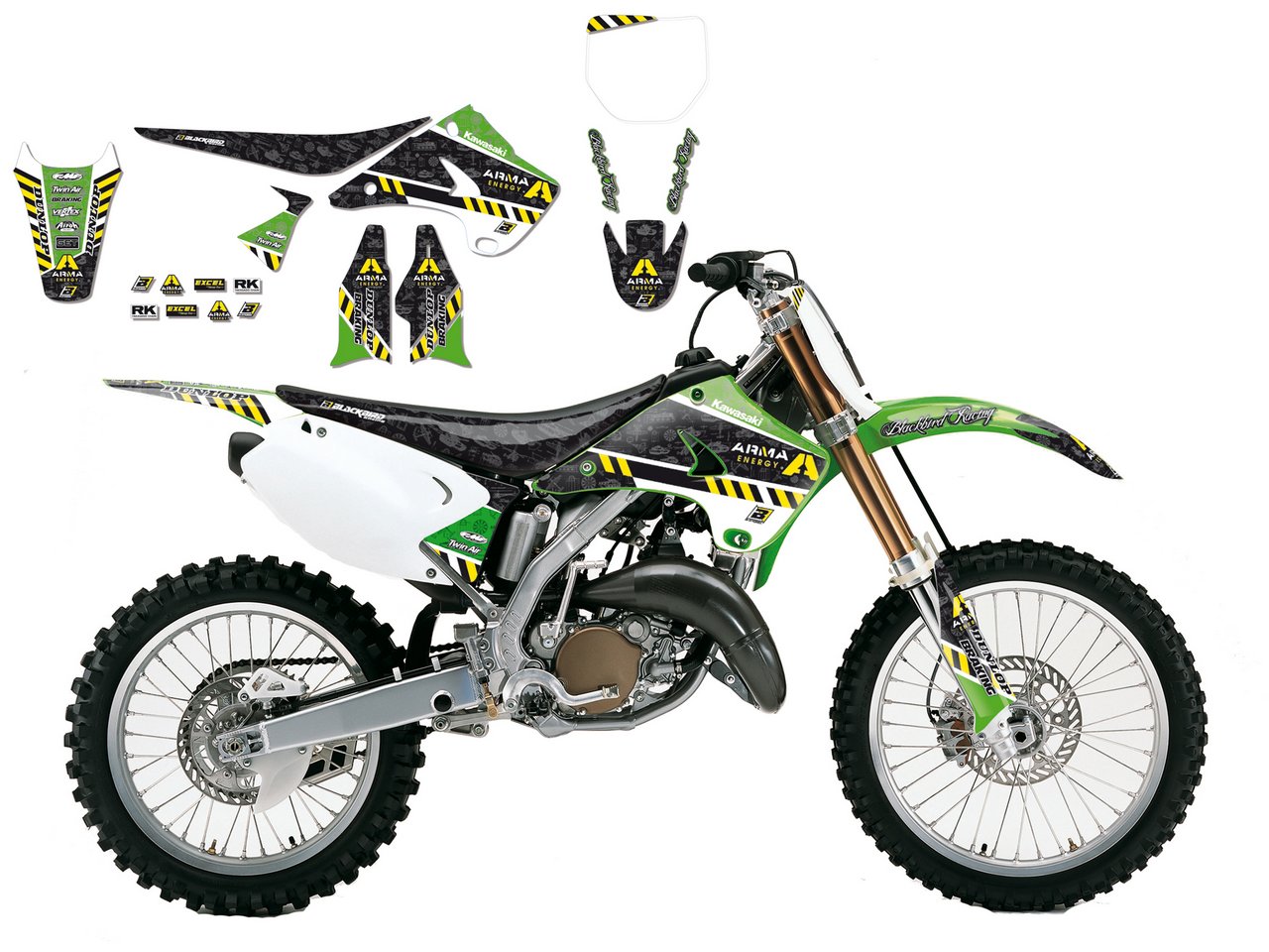 KAWASAKI KX80 Bodyworks | - Webike