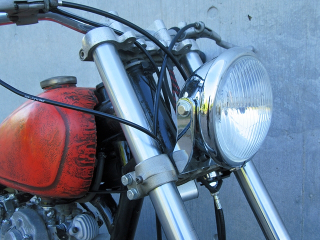 side mount headlight