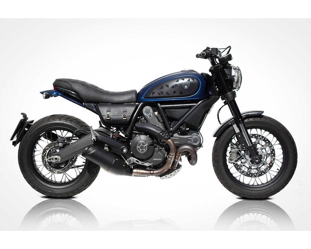 model motor custom scrambler