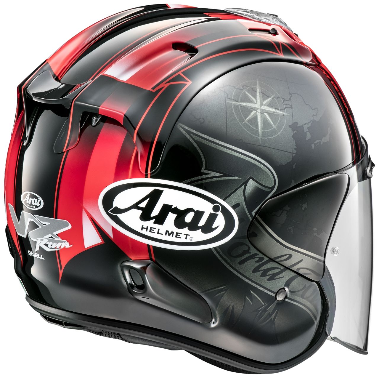 Arai Vz Ram Harada Tour Black Helmet W 49 P