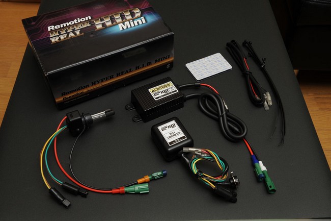 Moto Garage Remotion Hid Kit Mini W Mgr 052