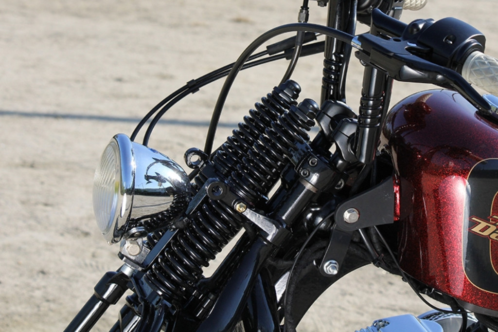 motorcycle fork headlight bracket