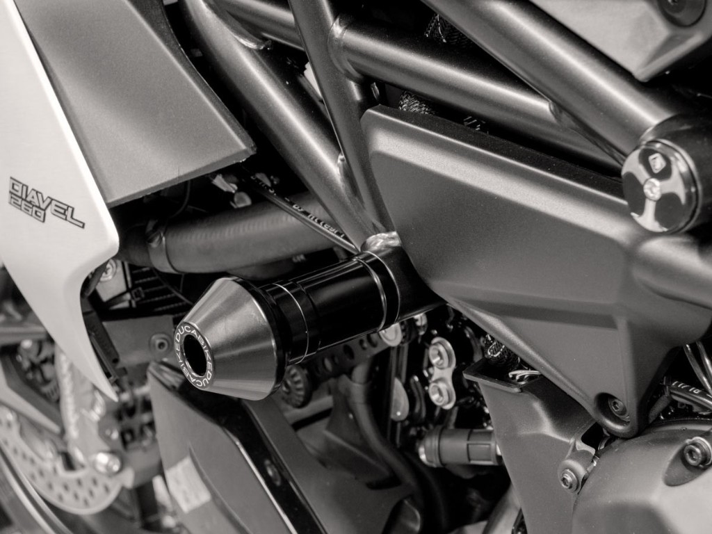 diavel frame sliders