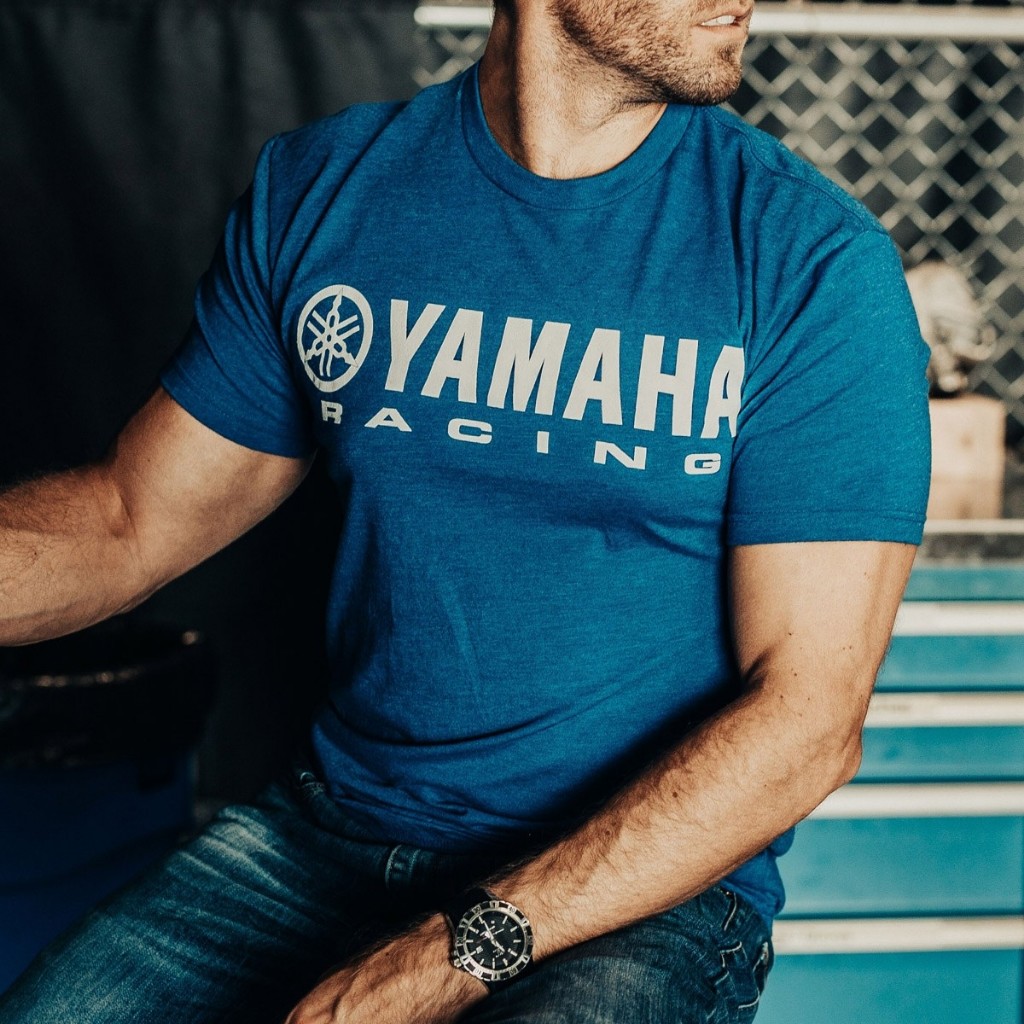 camiseta yamaha racing