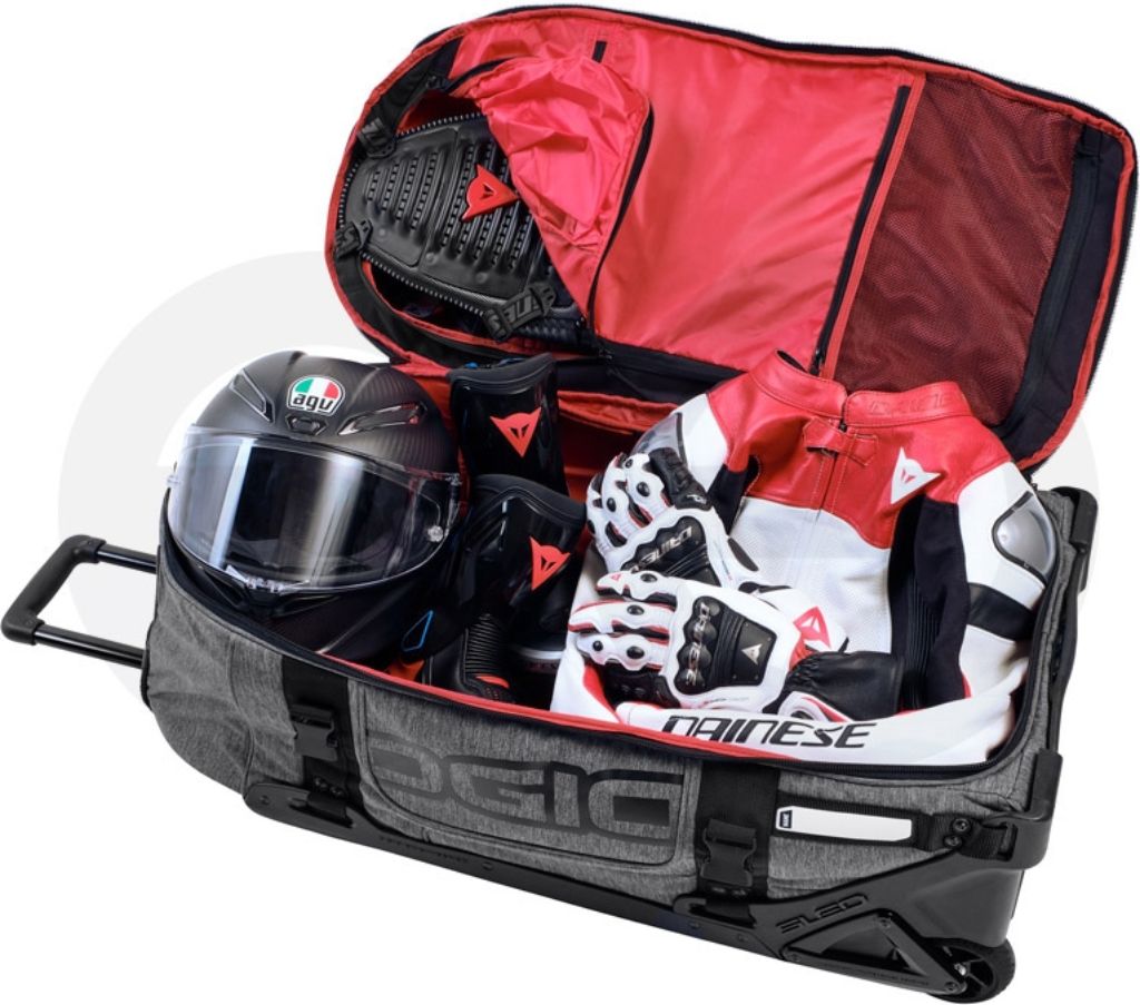 motorcycle gear bag with wheels