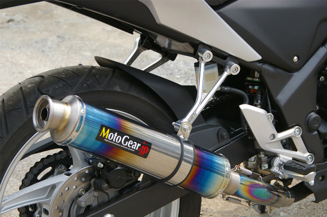Motogear Cbr250r Mc41 鈦合金全段排氣管 c Webike摩托百貨