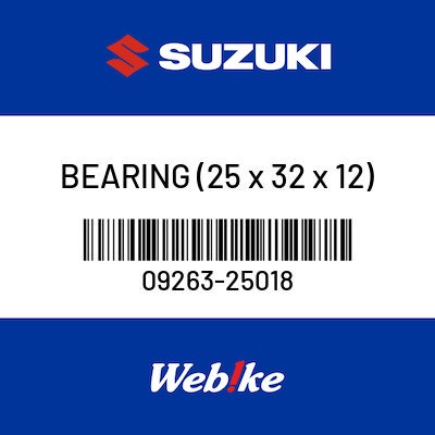 Suzuki Oem Motorcycle Parts Peiling 25 X 32 X 12