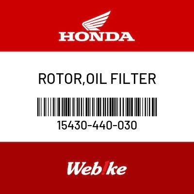 HONDA OEM Motorcycle parts : ROTOR，OIL FILTER 15430-440-030 [15430440030]