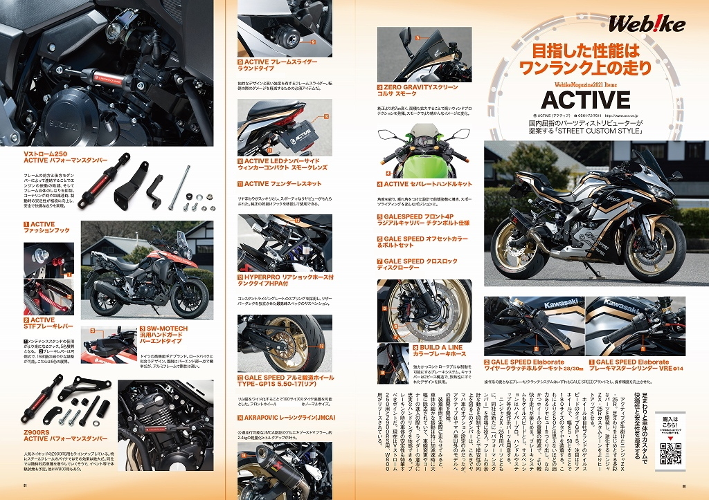 Naigai Publisher Webikemagazine 21 W 1172 P