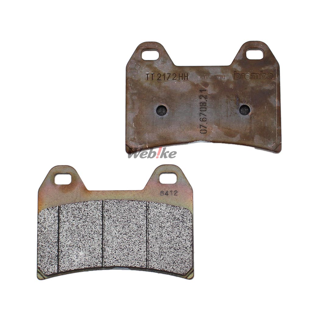 EBC Sintered Double-H Brake Pads Complete Set Front /& Rear 08-16 Harley Touring