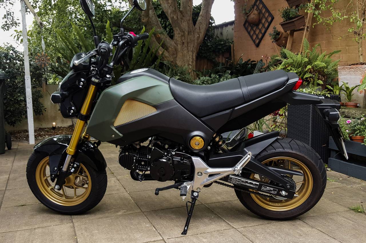 Customer's Motorcycle: Dieser's HONDA GROM MSX125 Custom - Webike