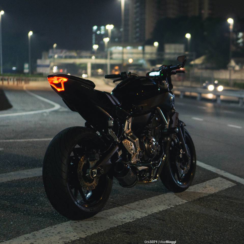 Yamaha MT 07 Скрамблер