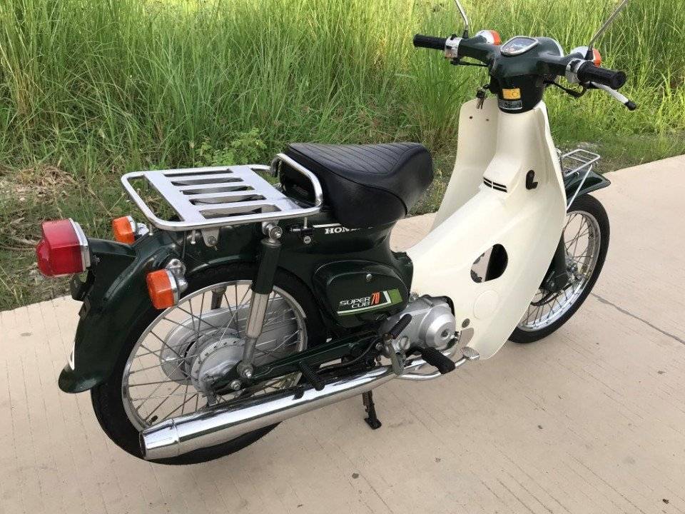 Customer's Motorcycle: Nguyen Van Thuc's HONDA SUPER CUB 70 (C70 ...