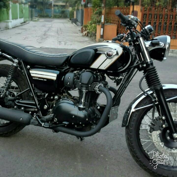 kawasaki w800 custom parts