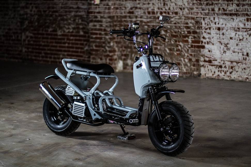 Honda zoomer 50 стант