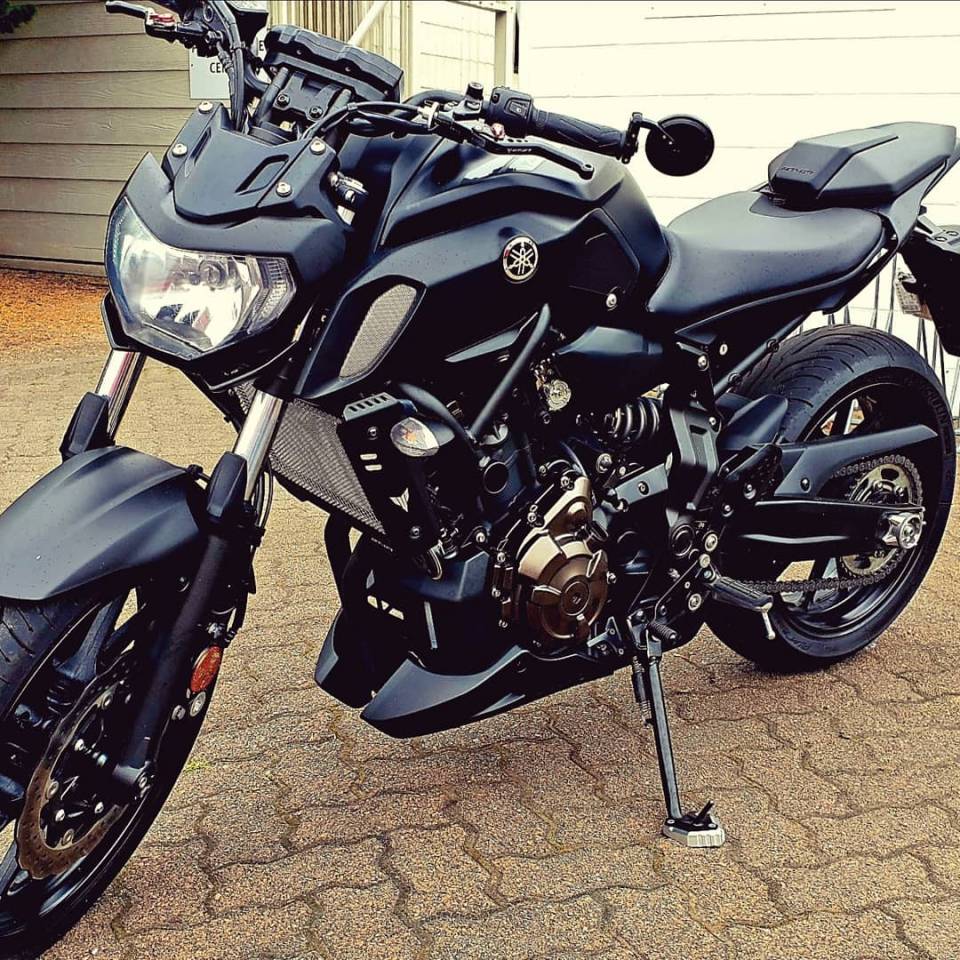 yamaha mt 07 custom parts