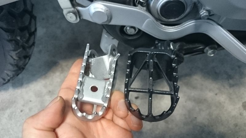 Klx 250 2025 foot pegs