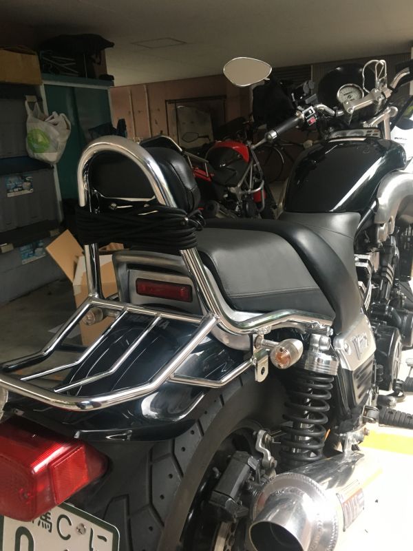 yamaha vmax backrest