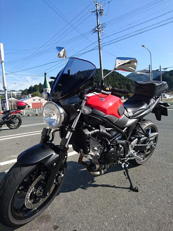 suzuki sv650 screen